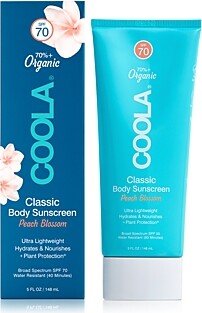 Classic Body Organic Sunscreen Spf 70 - Peach Blossom 5 oz.