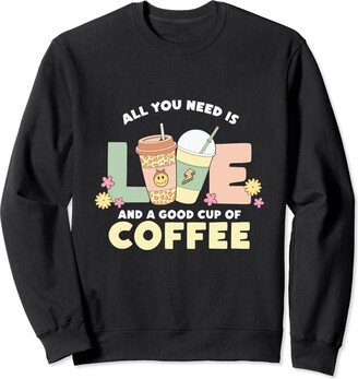 eternalgrace Love and Coffee Fusion Sweatshirt