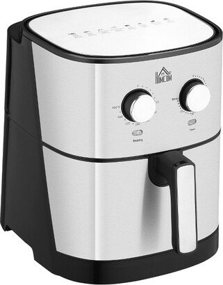 HOMCOM Air Fryer, 1700W 6.9 Quart Air Fryers Oven with 360° Air Circulation, Adjustable Temperature, Timer and Nonstick Basket for Oil Fat Cooking