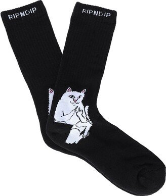 Lord Nermal Socks Socks & Hosiery Black