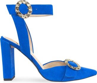 Angelika Jozefczyk Bluette Suede Heels