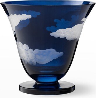 Jonathan Hansen Cobalt Stemless Wine Glass