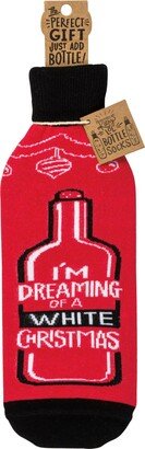 I'm Dreaming of a White Christmas But If The White Runs Out, I'll Drink The Red Bottle Sock