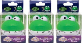 Mind Sparks® Classroom Timer Frog, Frog, Approx. 2-1/4 Height, Pack of 3