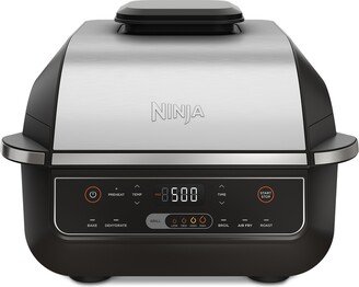 Foodi EG201 6-in-1 Indoor Grill & Air Fryer - Black/stainless Steel