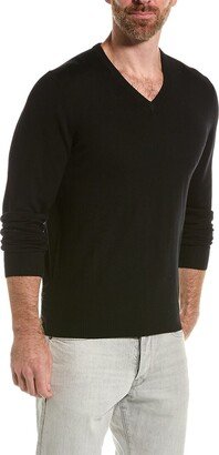 Mette Merino Wool V-Neck Sweater-AB