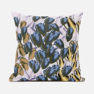 Amrita Sen Designs Amrita Sen Tulip Bouquet Indoor Outdoor Pillow Zip-AA