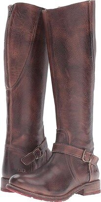 Glaye (Teak Rustic Leather) Women's Boots