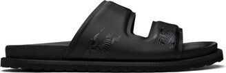 Black Embossed EKD Slides