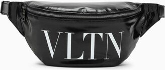 Black VLTN SOFT belt bag
