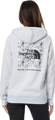 Box Nse Pullover Hoodie (Dusty Periwinkle/Dusty Periwinkle Crosshatch Camo Print) Women's Clothing