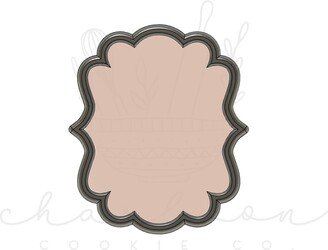 Plaque No. 5 Cookie Cutter