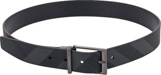 Reversible Checked Buckle Belt