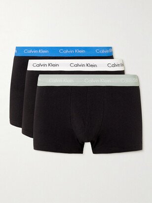 Three-Pack Stretch-Cotton Boxer Briefs-AW