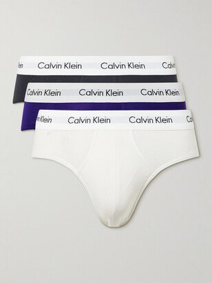 Three-Pack Stretch-Cotton Briefs-AG