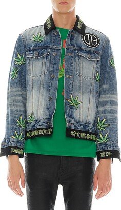 Embroidered Denim Jacket