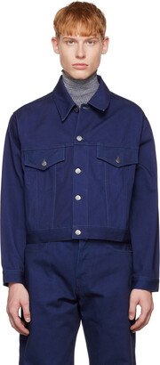 Rier SSENSE Exclusive Indigo Denim Jacket