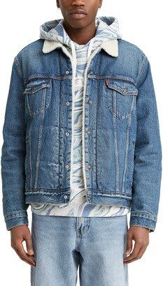 Levis® Fleece Denim Trucker Jacket