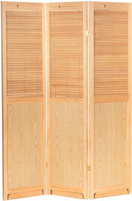 6 ft. Tall Adjustable Shutter Room Divider