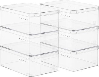 The Case of 6 Medium Shoe Box Clear