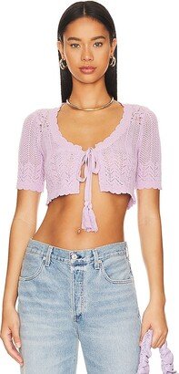 Sancia Pointelle Cropped Top