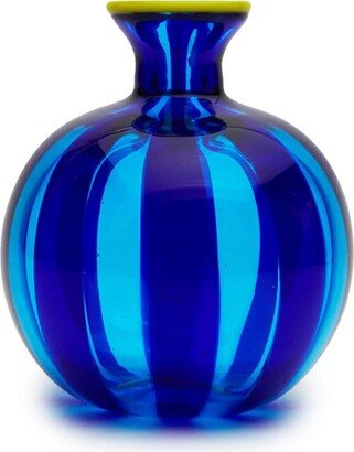 Ciccio striped glass vase (11.5cm)