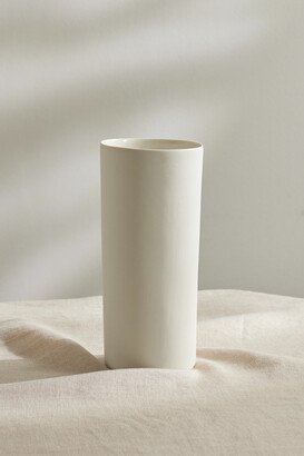 Net Sustain Round Medium Porcelain Vase - Off-white