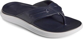 Windward Womens Embossed Slip On Flip-Flops