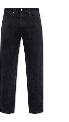 Tapered-Leg Jeans