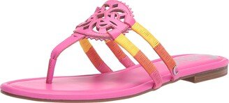 Circus NY Women's Women's Canyon 8 Pink Multi Yarn Thongs 5 M