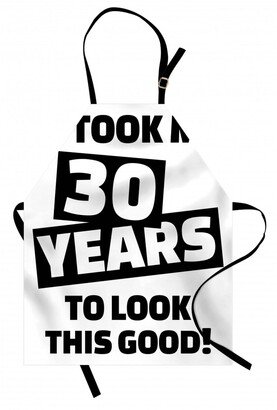 30th Birthday Apron