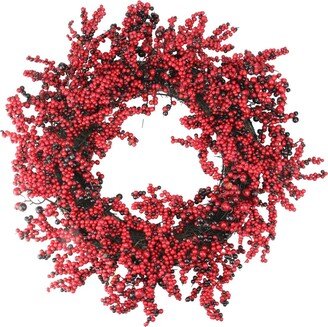 Northlight Artificial Berry Christmas Wreath-Unlit