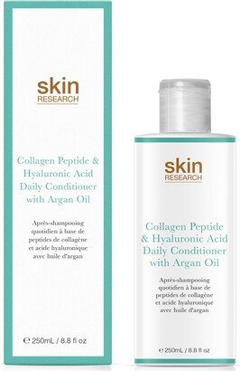 Skin Research Collagen Peptide & Hyaluronic Acid Daily Conditioner with Argan Oil - 250ml