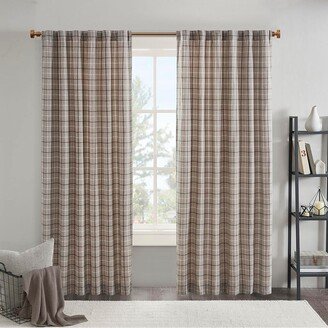 Gracie Mills 1-pc Rod Pocket and Back Tab Curtain Panel with Fleece Lining - 50x95