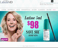 Latisse MD Promo Codes & Coupons