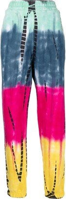 Tie-Dye Print Track Pants-AD