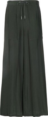 Drawstring Straight Trousers