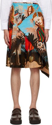 Multicolor Wrap Kilt