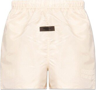 Logo Patch Shorts-AH