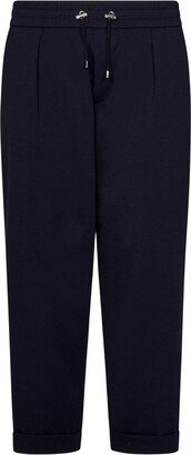 Drawstring Cropped Trousers-AP