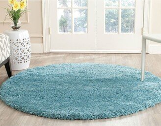 Shag 10' x 10' Round Area Rug