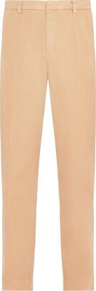 Straight-Leg Cropped Trousers-AX