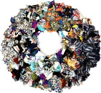 Kapdaa - the Offcut Company Fabric Wreath Christmas Ring