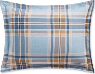 Homespun Plaid Flannel Sham, Standard, Created for Macy's