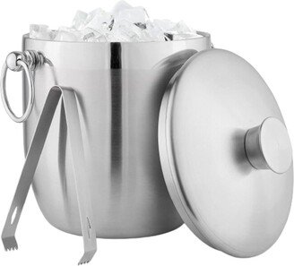 3 Liter Double-Wall Insulated Ice Bucket For Cocktail Bar