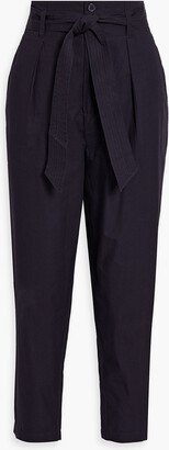 Kala cropped cotton-poplin tapered pants