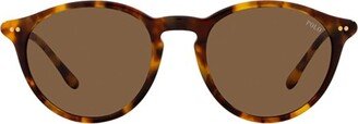 Polo Ralph Lauren Eyewear Round Frame Sunglasses-AB