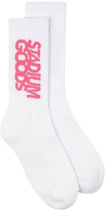 STADIUM GOODS® logo Sunlight crew socks