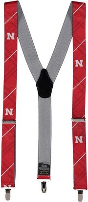 Eagles Wings Men's Red Nebraska Huskers Suspenders