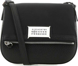 Logo-Patch Zip Detailed Shoulder Bag